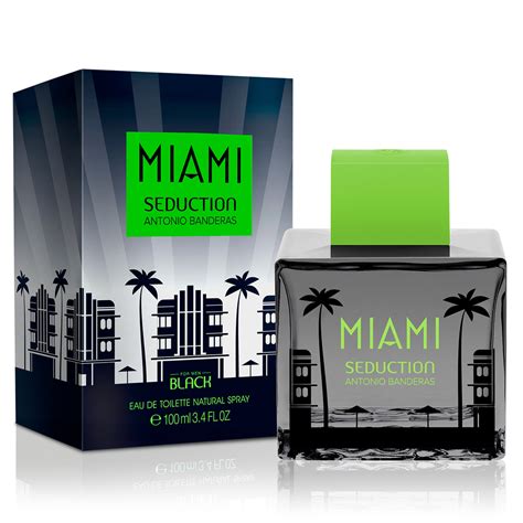 Miami Seduction In Black Antonio Banderas for men.